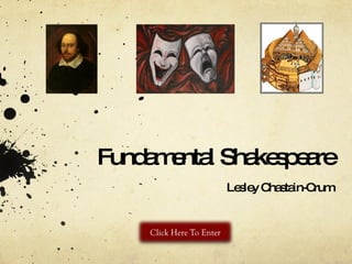 Fundamental Shakespeare Lesley Chastain-Crum 
