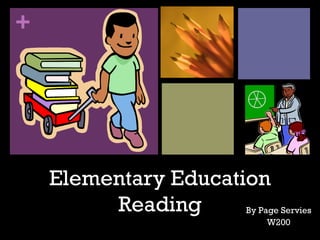 Elementary Education Reading By Page Servies W200 