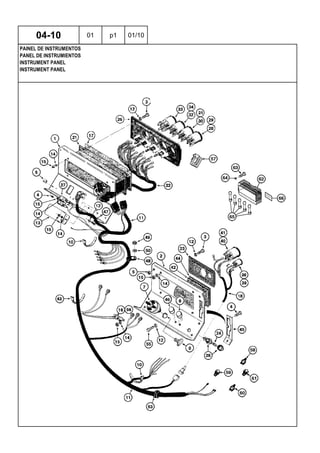 INSTRUMENT PANEL
INSTRUMENT PANEL
PANEL DE INSTRUMIENTOS
04-10 01 p1 01/10
PAINEL DE INSTRUMENTOS
 