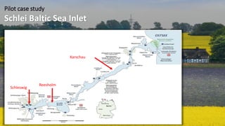 Pilot case study
Schlei Baltic Sea Inlet
Karschau
Reesholm
Schleswig
 