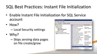 SQL Server and SharePoint - Best Practices presented by Steffen Krause ...