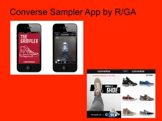 Converse Sampler App by R/GA
 