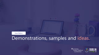 Ideas & Inspiration: Getting Started & Driving Success With Power Platform At Scale EPPC23