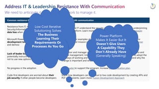 Ideas & Inspiration: Getting Started & Driving Success With Power Platform At Scale EPPC23