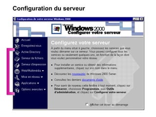 Configuration du serveur
 