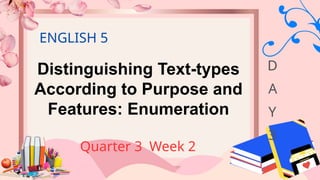 Grade 5 Quarter 3 ENGLISH 5.powerpoint ptx | PPTX
