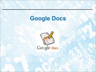 Google Docs 