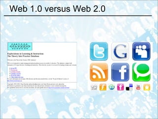 Web 1.0 versus Web 2.0 
