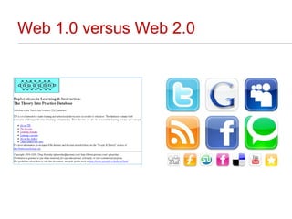 Web 1.0 versus Web 2.0 