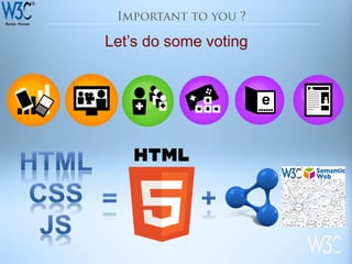 Let’s do some voting
 