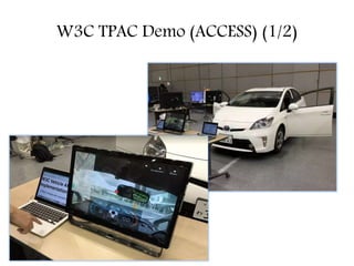 W3C TPAC Demo (ACCESS) (1/2)
 