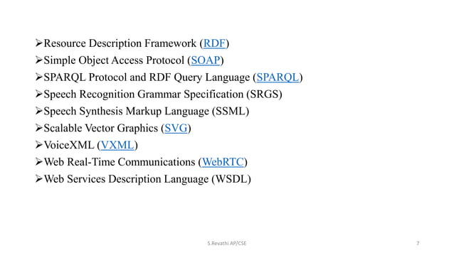 W3C (World Wide Web Consortium)Standard.pptx | Web Design and HTML ...
