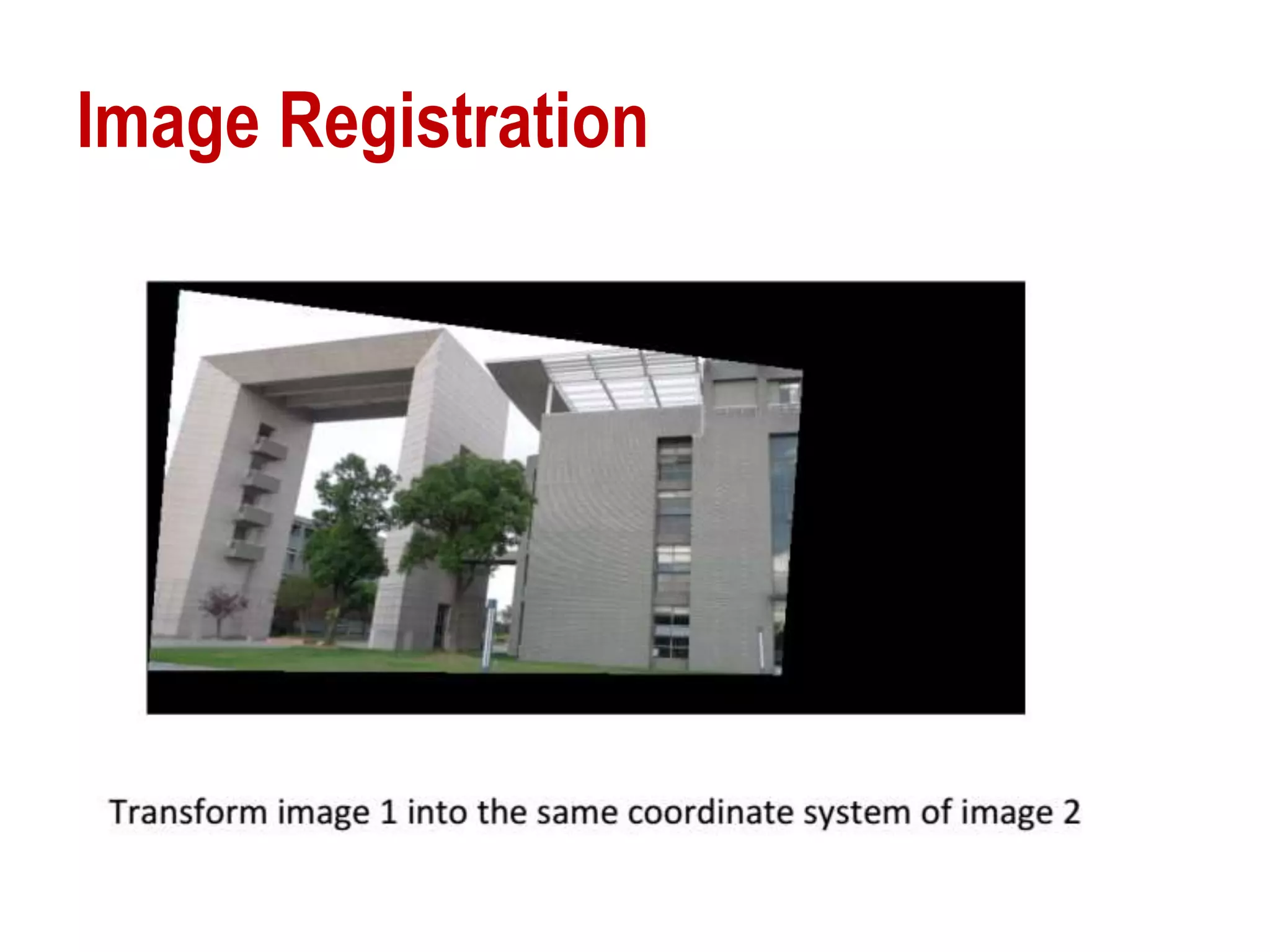 Image Registration
 
