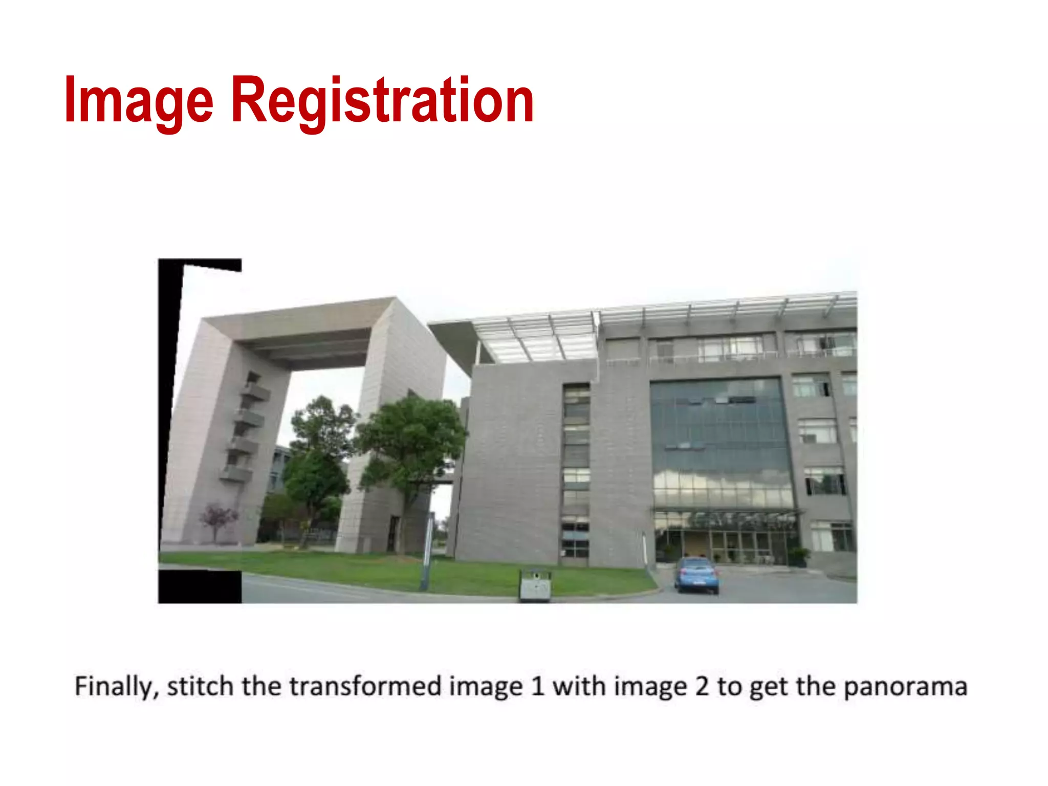 Image Registration
 