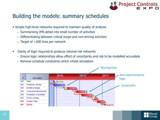 Project Controls Expo, 18th Nov 2014 - 