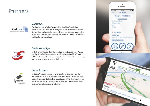 what3words brochure | Logistics Slide 10