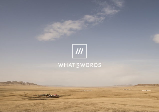 what3words brochure | Logistics Slide 21