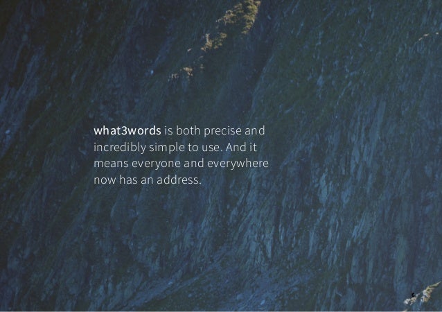 what3words brochure | E-Commerce Slide 6