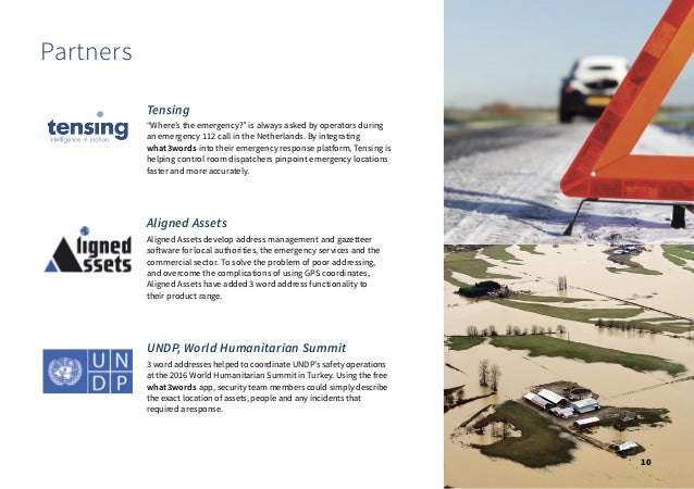 what3words brochure | Emergencies Slide 11