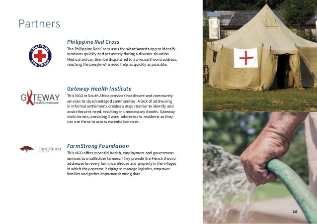 what3words brochure | Humanitarian Slide 11