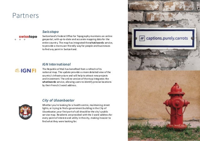 what3words brochure | National Infrastucture Slide 11