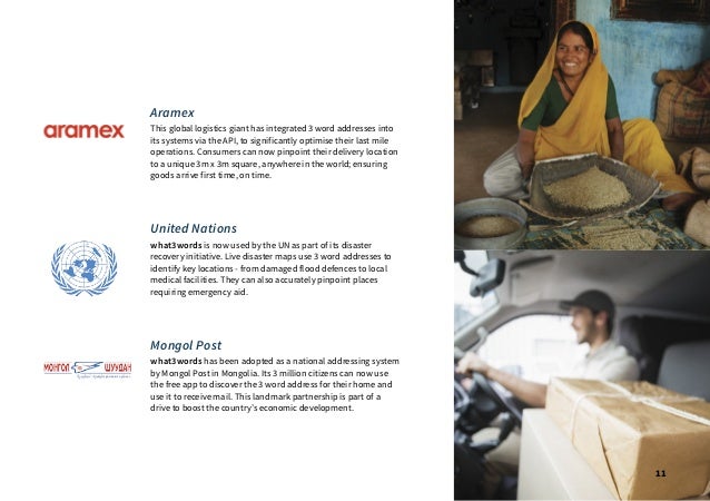 what3words brochure | National Infrastucture Slide 12