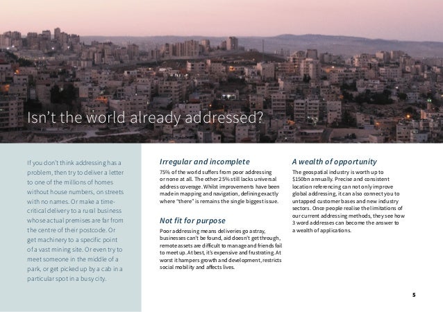 what3words brochure | National Infrastucture Slide 6