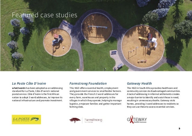 what3words brochure | National Infrastucture Slide 10