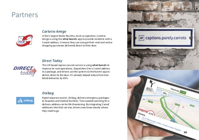 what3words brochure | Postal Services Slide 11