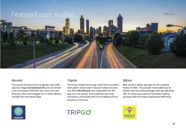 what3words brochure | Navigation Slide 10