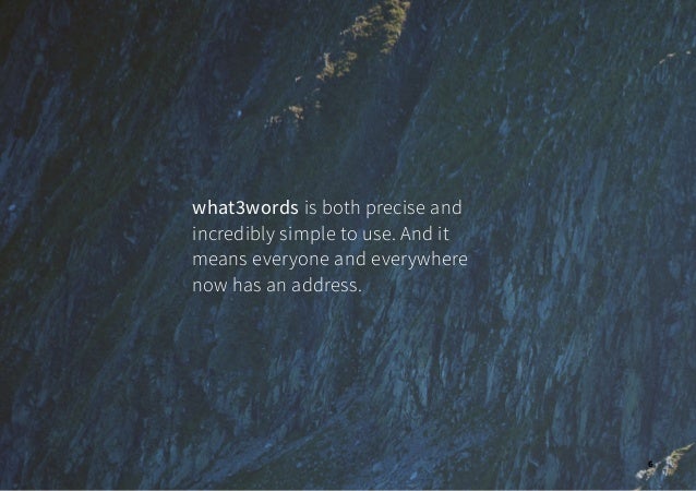what3words brochure | On-Demand Services Slide 7