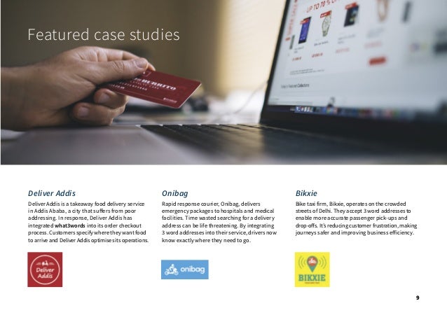 what3words brochure | On-Demand Services Slide 10
