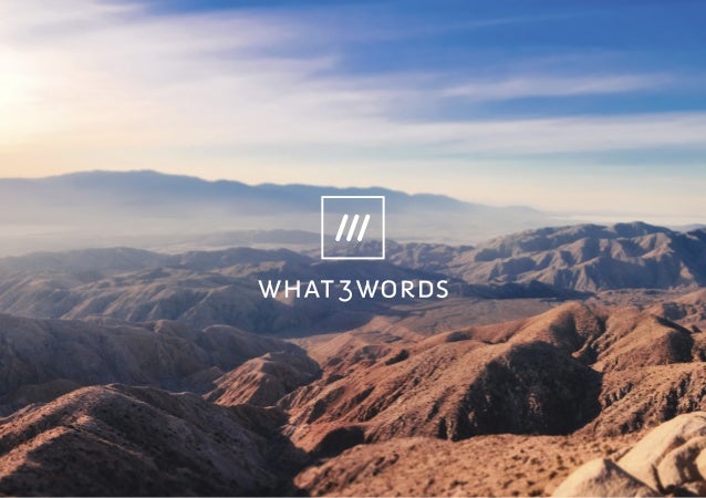 what3words brochure | Travel Slide 21