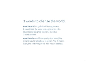 what3words /// The simplest way to talk about location
