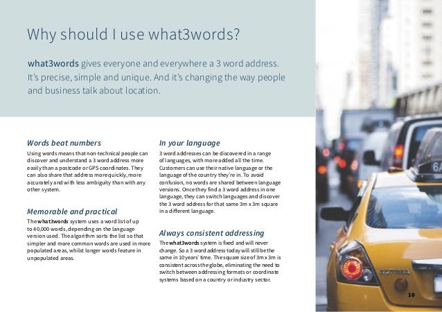 what3words brochure Slide 10
