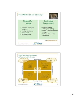 The Three Pillars Approach to Your Agile Test Strategy