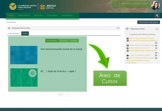 Área de
Cursos
 