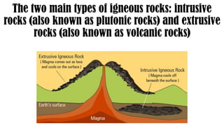 Igneous Rock.pdf Module 4 Earth and Life Science | PDF
