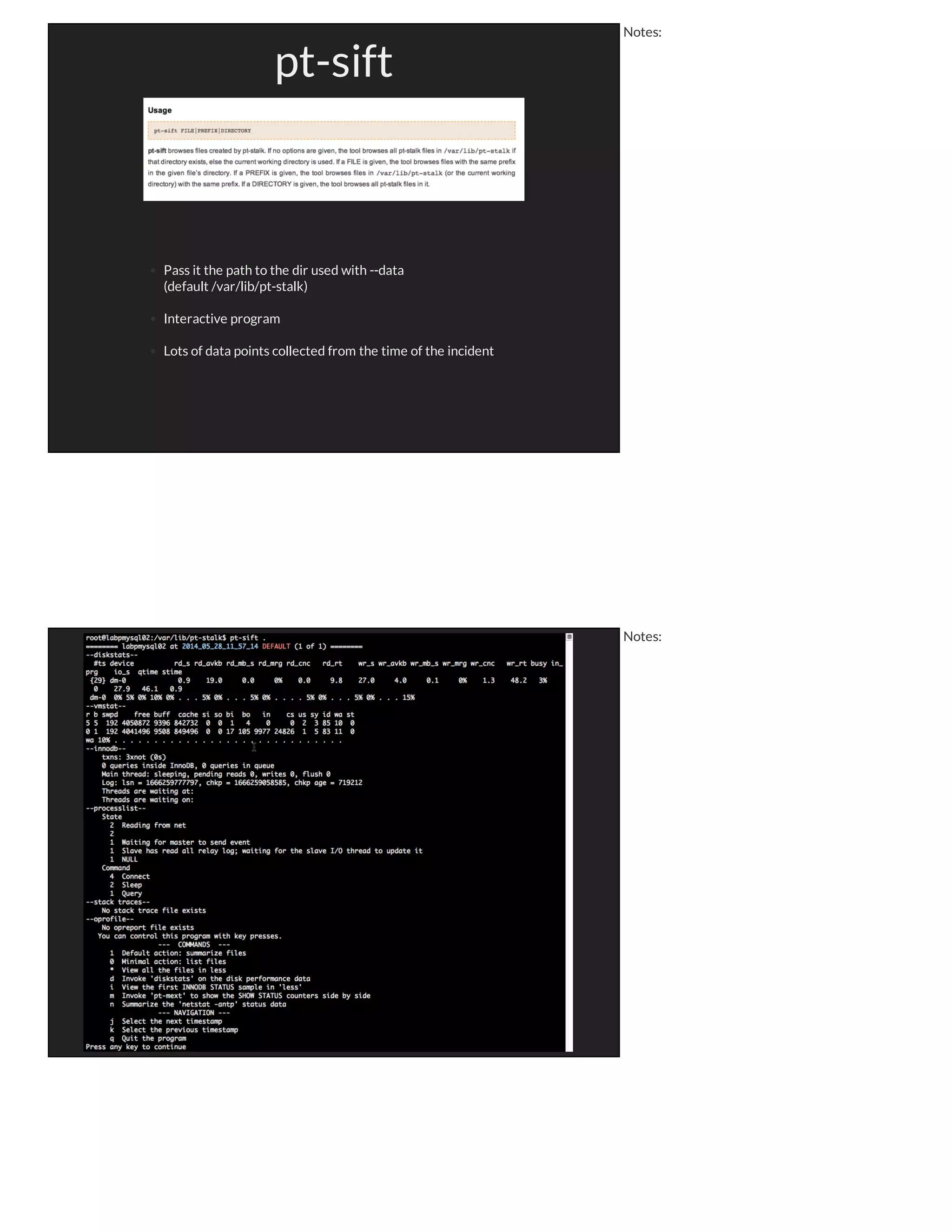 pt-archiver
Slave:
pt-archiver --dry-run --ask-pass --progress 5000 
--statistics --bulk-insert --no-delete 
--limit 5000 --source D=your_db,t=big_table 
--dest D=your_db,t=big_table_archive 
--where "timestamp < '2013-01-01'"
Master:
pt-archiver --dry-run --ask-pass --progress 5000 
--statistics --bulk-delete --purge 
--limit 5000 --source D=your_db,t=big_table 
--where "timestamp < '2013-01-01'"
Notes:
Notes:
 