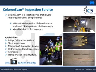 Robotic Engineering for Bridge Inspections | PPTX
