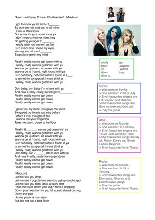Make You Feel My Love Lyrics en Ingles PDF