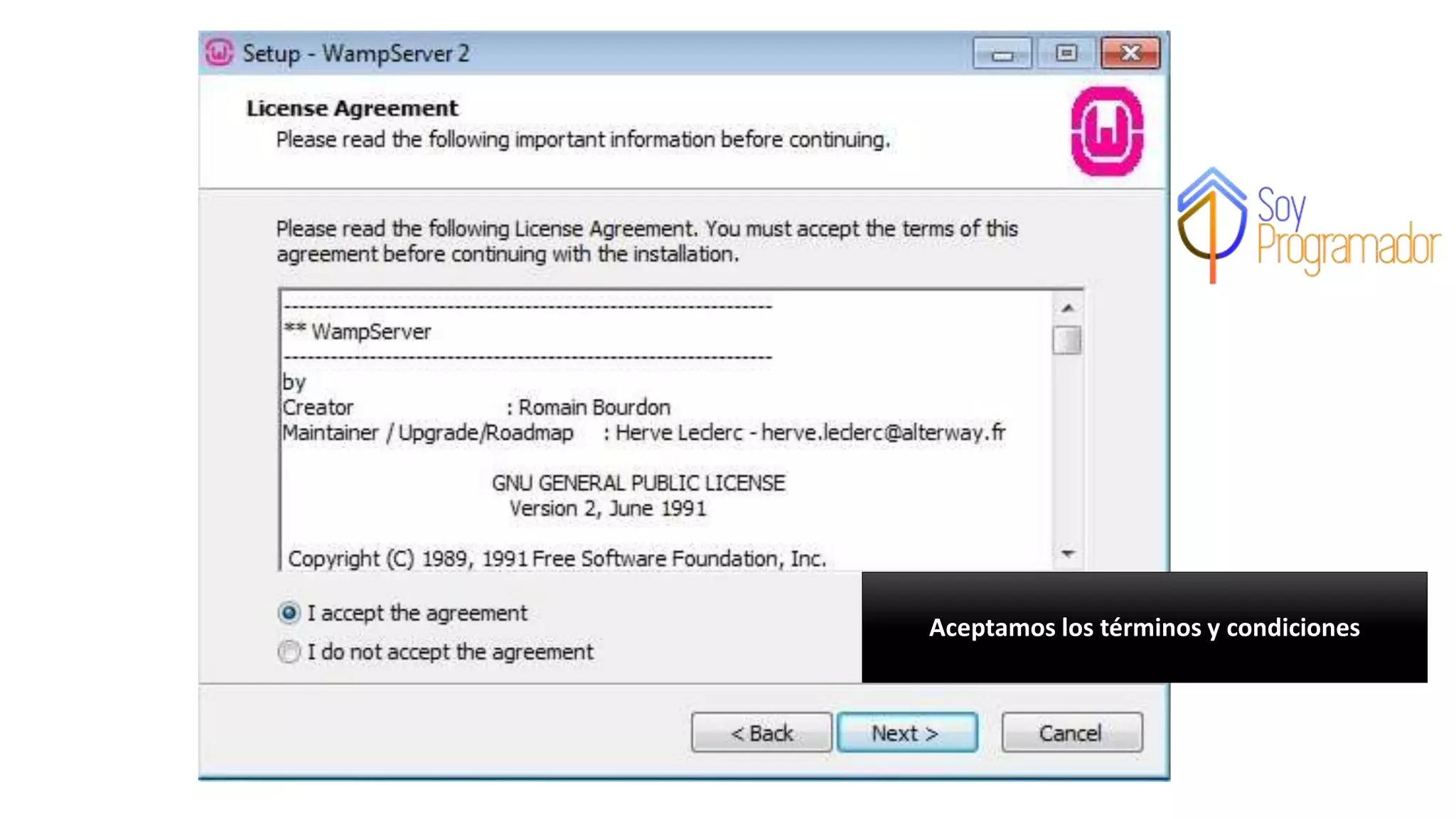 Aceptamos los términos y condiciones
 