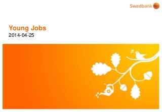 © Swedbank
Young Jobs
2014-04-25
 