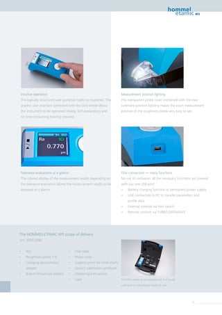 RUGOSIMETRO PORTATIL W5 en 10054997 | PDF