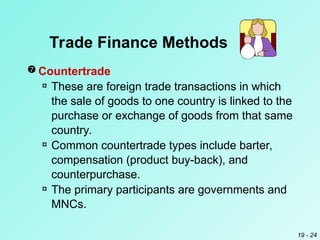 Financial International Trade ,,............... | PPT