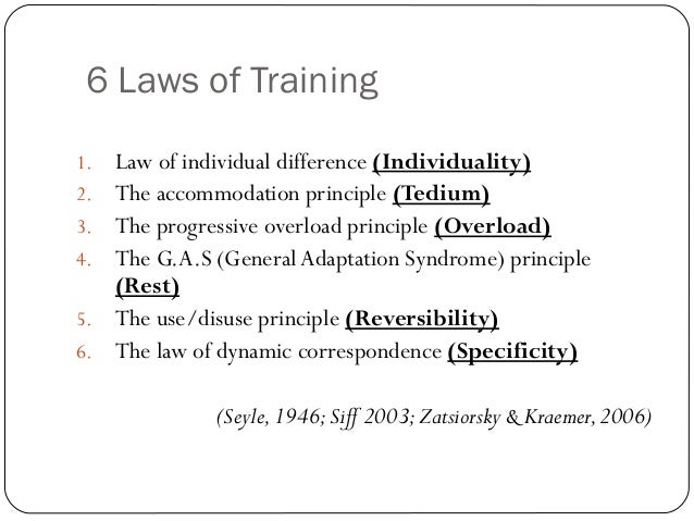 What Is The Difference Between Individualization And Specificity What Is The Difference Between Individualization And Specificity