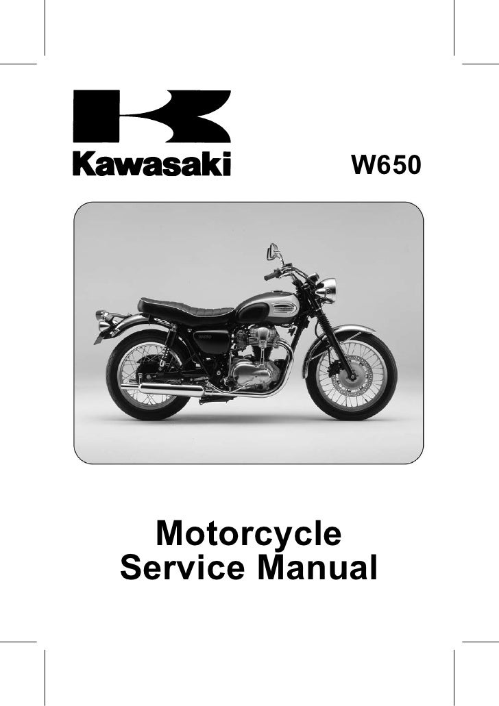 W650 Service Manual