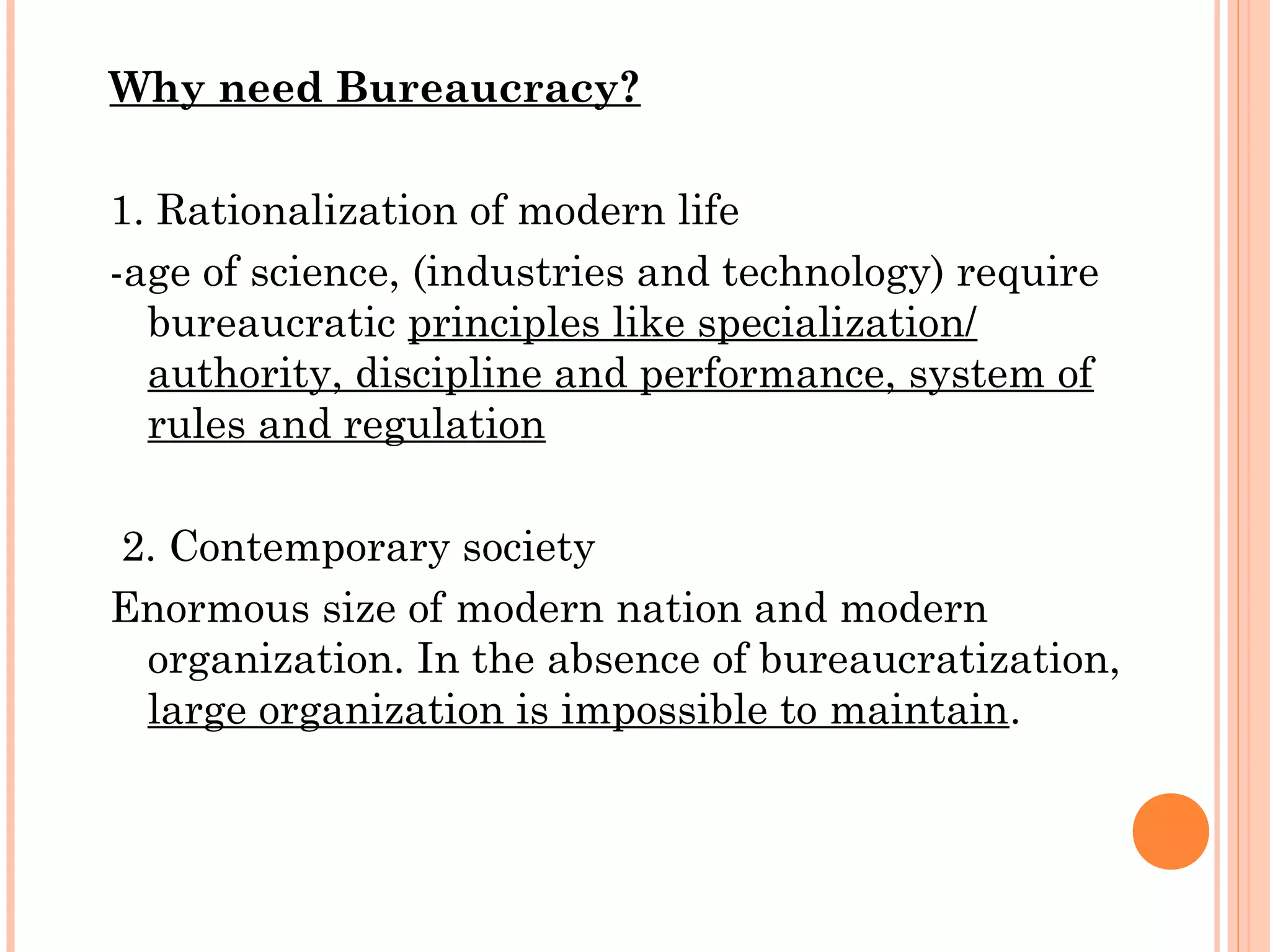 Understanding Bureaucracy in Public Administration | PPT