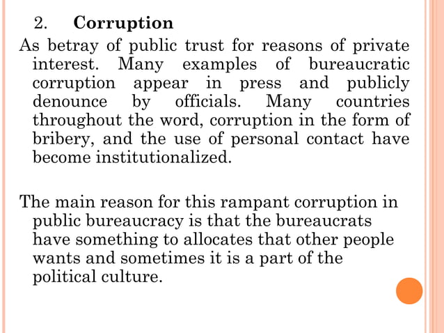 Understanding Bureaucracy in Public Administration | PPT | Political ...