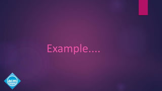Example....
 